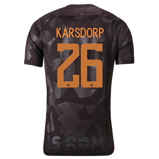 Camiseta AS Roma Primera equipación karsdorp 2017-2018